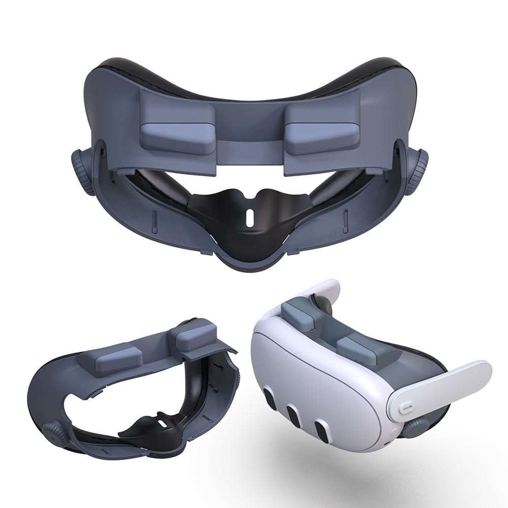 Soft Adjustable Vr Eye Mask Set For Meta Quest 3-1915197729559154697