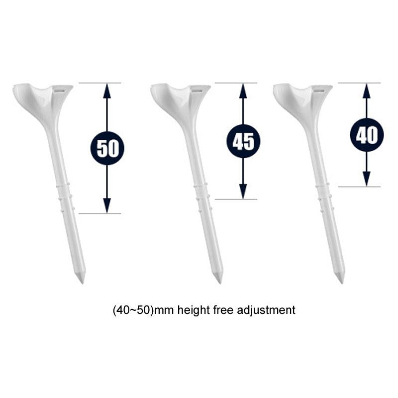 20-Pack Golf Ball Tees With 10-Degree Angled Spike-1915197518082347010