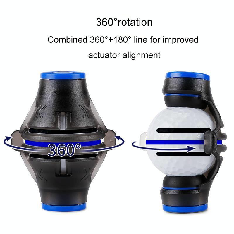 360-Degree Rotatable Golf Ball Scriber With 2 Pens - Draw Five Lines-1915196851146067971