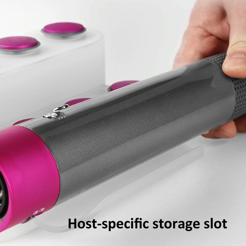 8-Attachment Dyson Airwrap Storage Rack In Rose Red-1915196901100228613