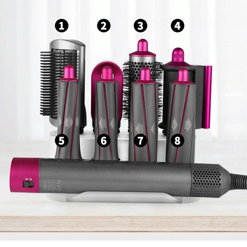 8-Attachment Dyson Airwrap Storage Rack In Rose Red-1915196901100228614