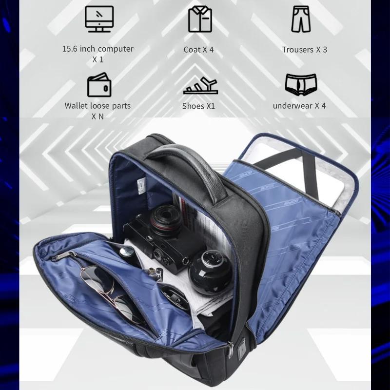 Large Capacity Cowhide Laptop Backpack With Usb & Type-C Port-1915196889955962886