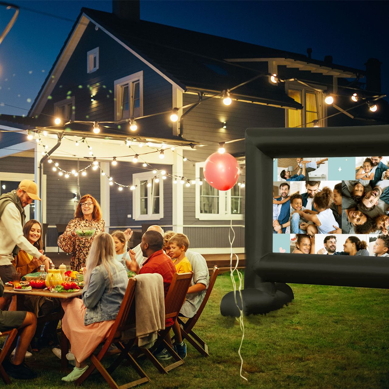 Laser Precision Outdoor Gaming Projector Bundle