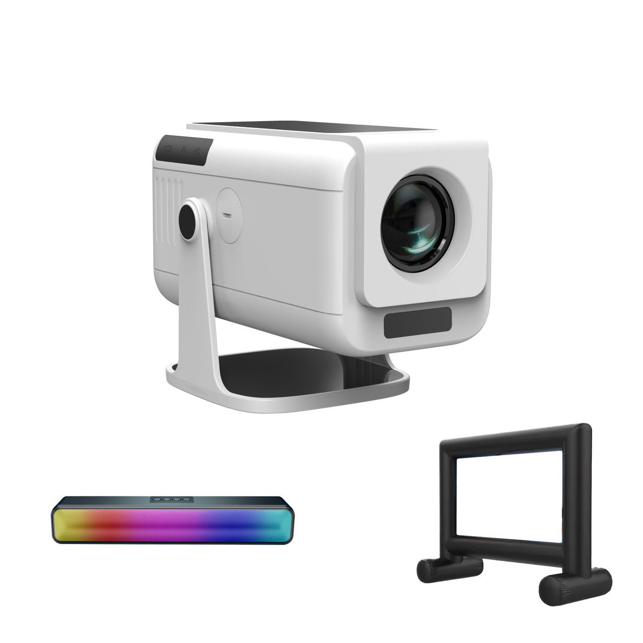 Laser Precision Outdoor Gaming Projector Bundle