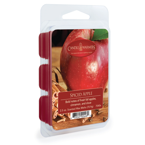 Spiced Apple Wax Melts 2.5oz Strong Scented Soy Wax Cubes Burner