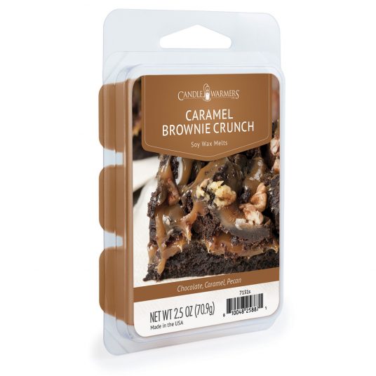 Caramel Brownie Wax Melts 2.5oz Strong Scented Soy Wax Cubes