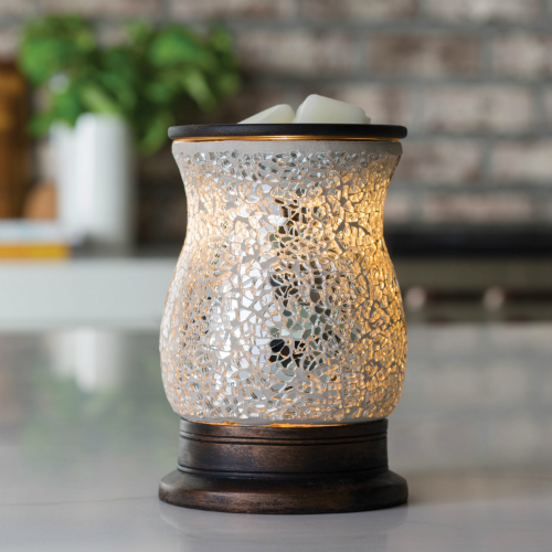 Reflection Glass Wax Melt Burner Plug In Fragrance Warmer Home Decor