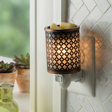 Moroccan Wax Melt Burner Plug In Fragrance Oil Warmer Home Decor Aromatherapy