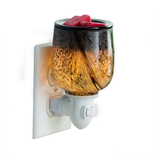 Obsidian Wax Melt Burner Plug In Fragrance Oil Warmer Modern Home Decor