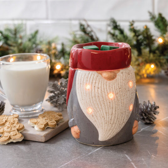 Gnome Wax Melt Burner Plug In Fragrance Warmer Home Decor Gift Oil Burner