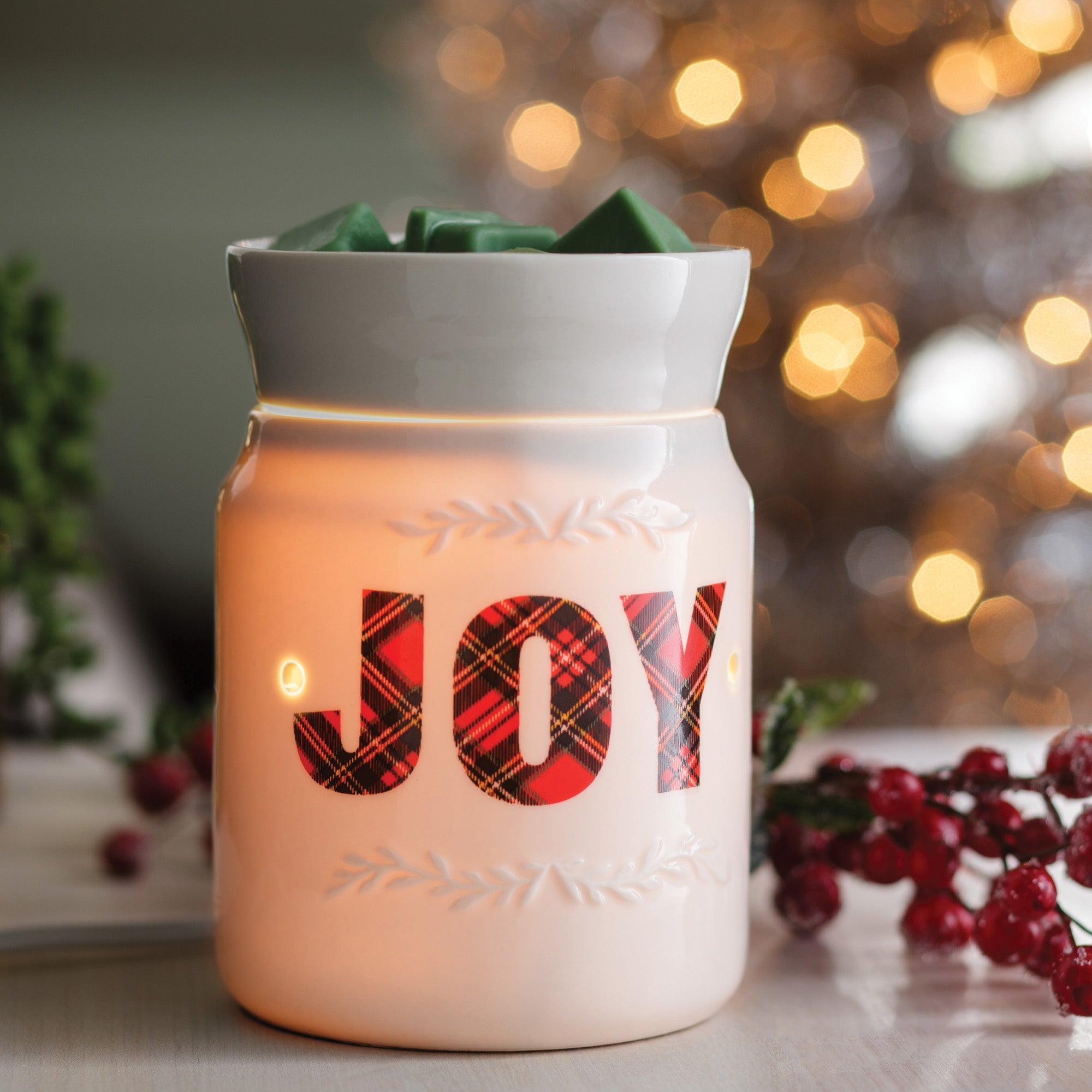 Joy Wax Melt Burner Plug In Fragrance Warmer Home Decor Gift Oil Burner