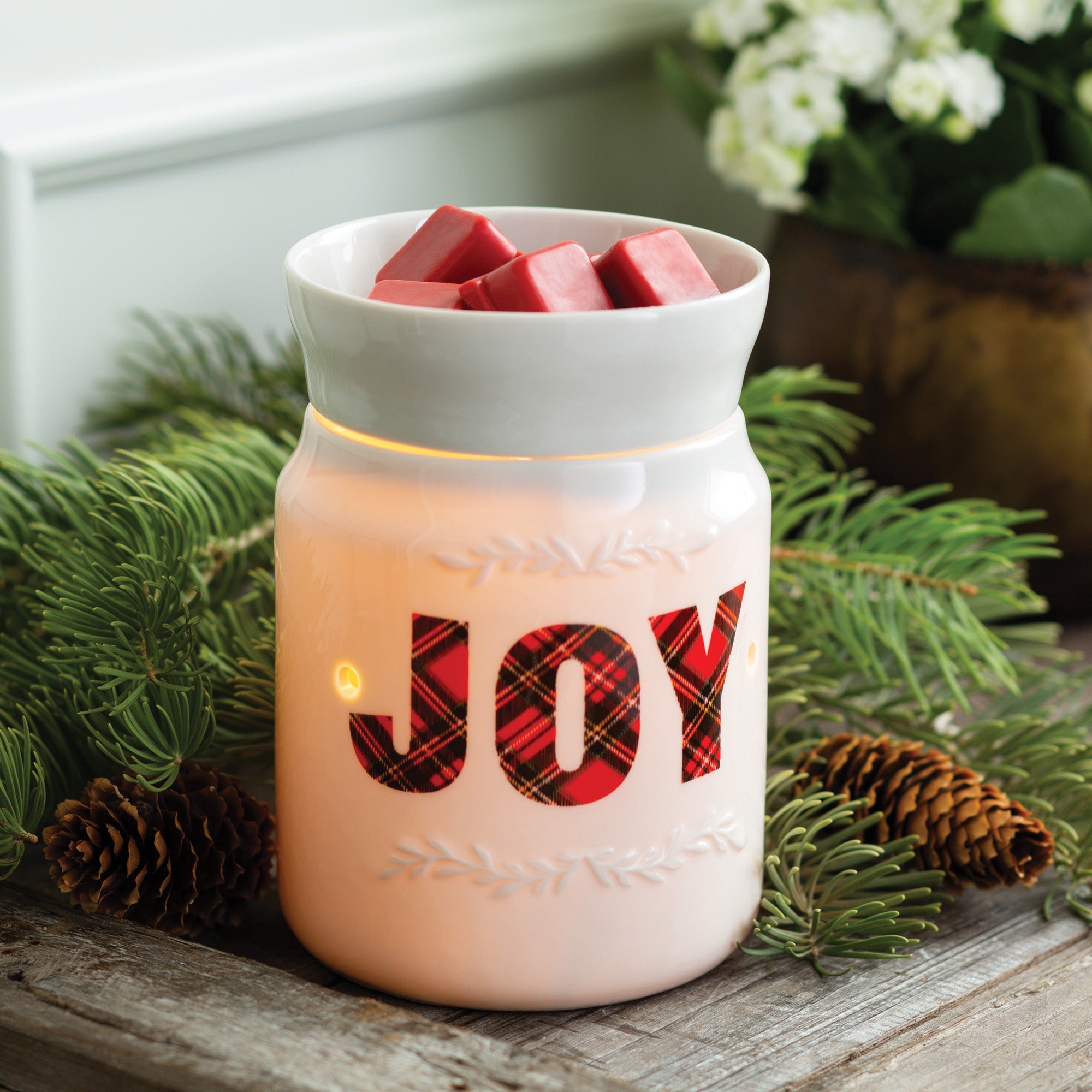 Joy Wax Melt Burner Plug In Fragrance Warmer Home Decor Gift Oil Burner
