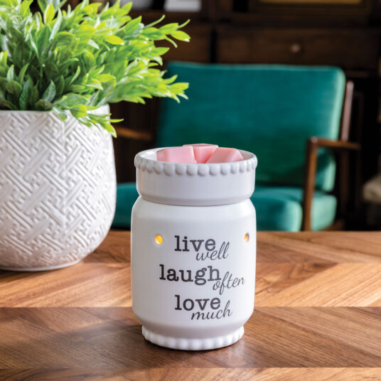 Live Laugh Love Wax Melt Burner Plug In Fragrance Warmer Home Decor Gift