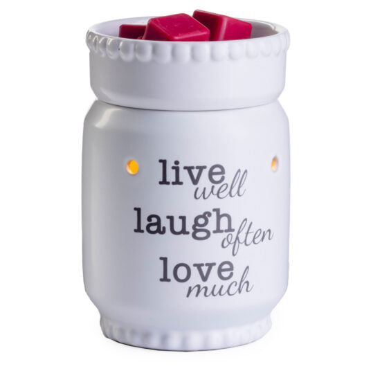 Live Laugh Love Wax Melt Burner Plug In Fragrance Warmer Home Decor Gift
