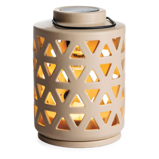 Geo Lantern Wax Melt Burner Plug In Electric Oil Warmer