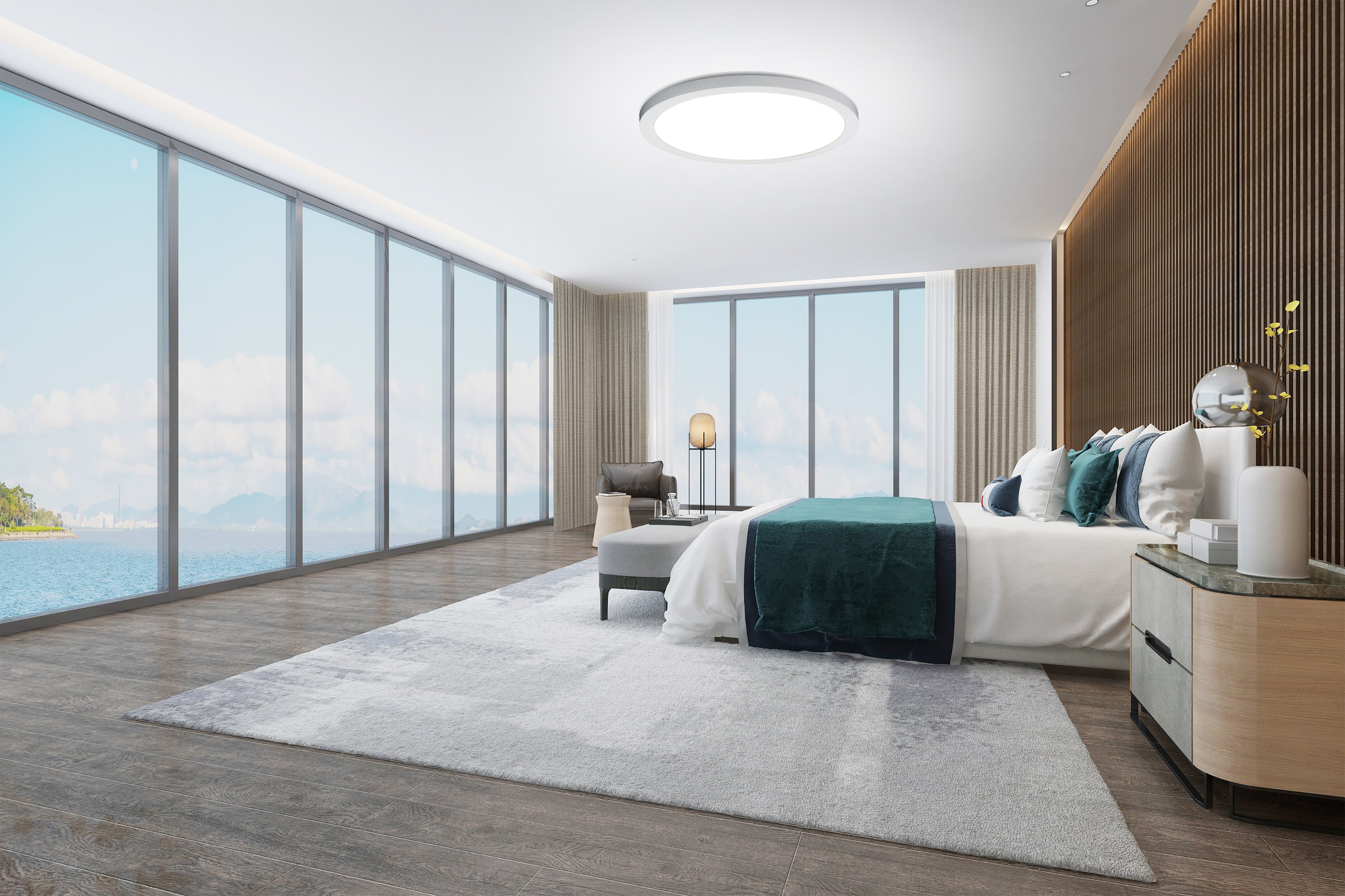 LED Tri-Colour Ceiling Light 24W 1920LM