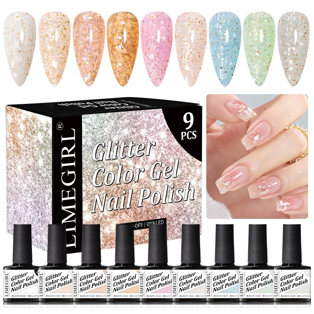 Nail Art Kit Gel Lamp Nail Grinder Nail Polishes Nail Art Tools Nail - Multi - Size ZH505