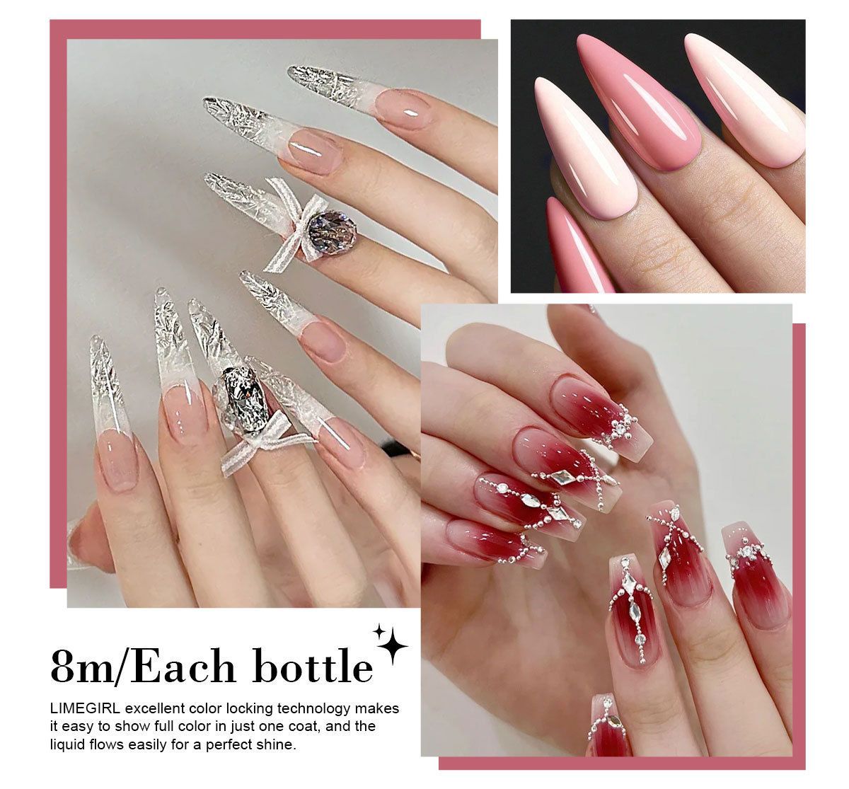 Nail Art Kit Gel Lamp Nail Grinder Nail Polishes Nail Art Tools Nail - Multi - Size ZH505