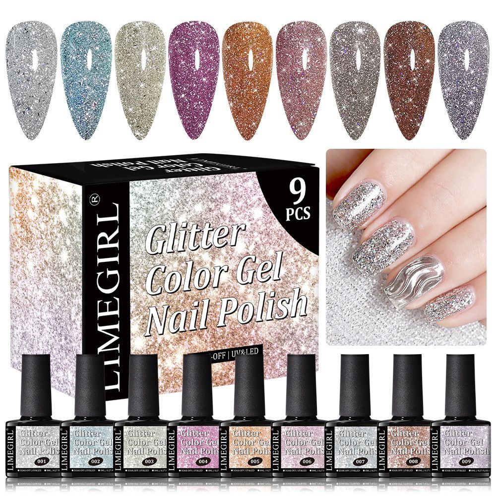 Nail Art Kit Gel Lamp Nail Grinder Nail Polishes Nail Art Tools Nail - Multi - Size ZH782-1