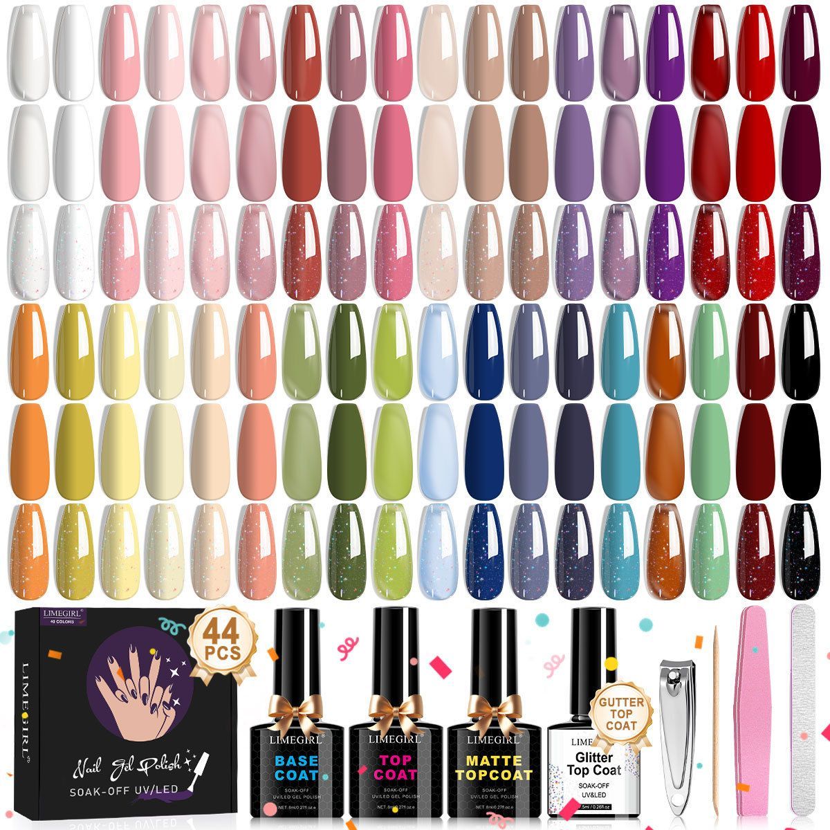 Nail Art Kit Gel Lamp Nail Grinder Nail Polishes Nail Art Tools Nail - Multi - Size CN164-1