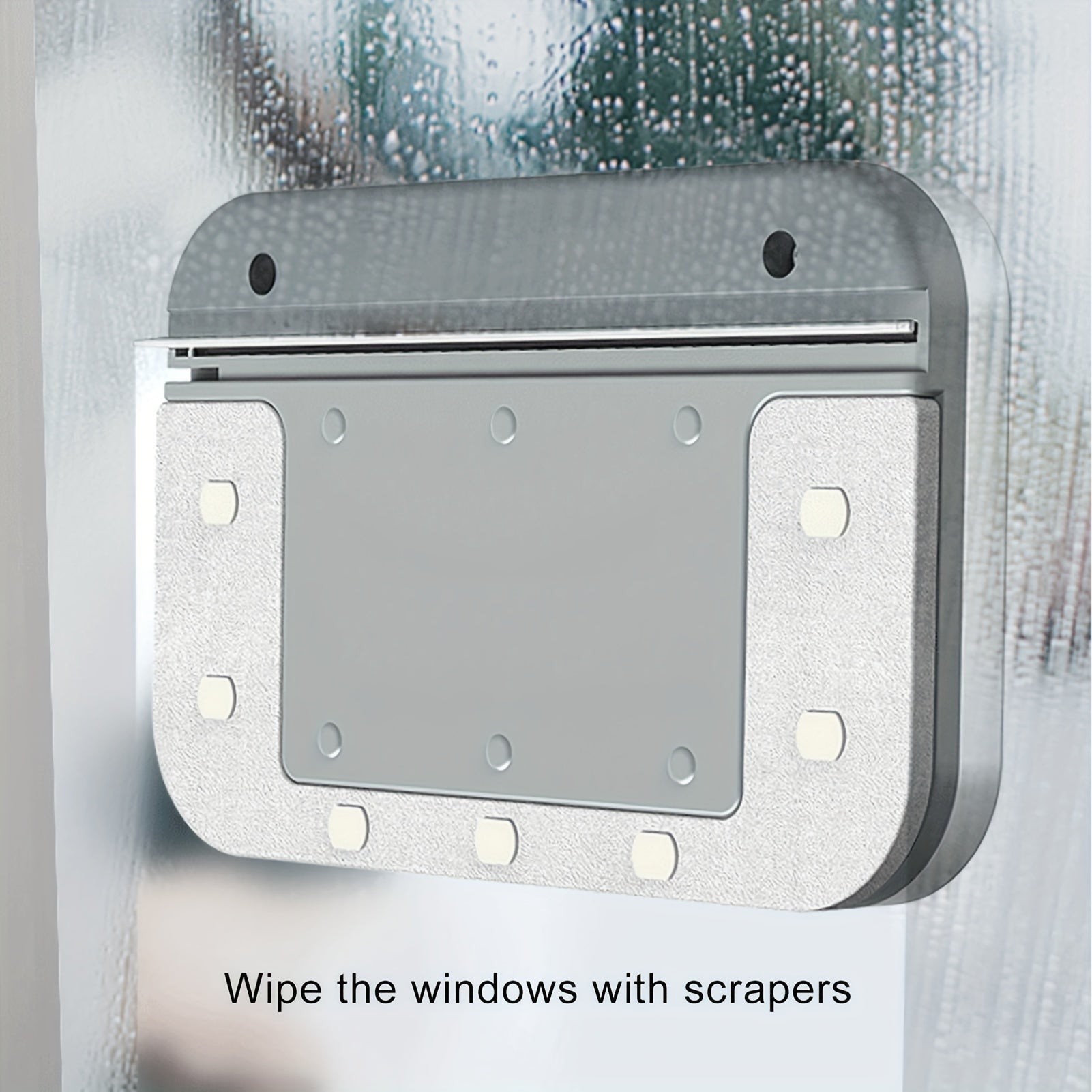 "Turn & Clean: The 90° Rotating Window Cleaner That Does Both Sides at Once!"