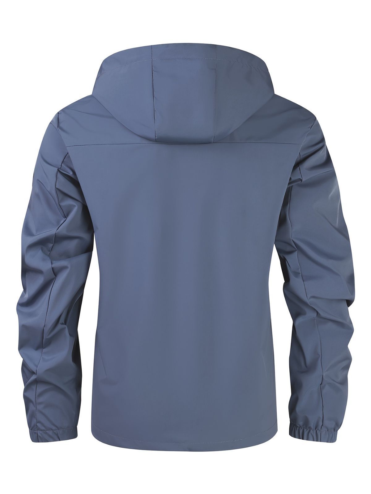 Men'S Hooded Windbreaker Lightweight Windbreaker Casual Jacket With Pockets - Khaki - Size XL(AU XL/EU52)