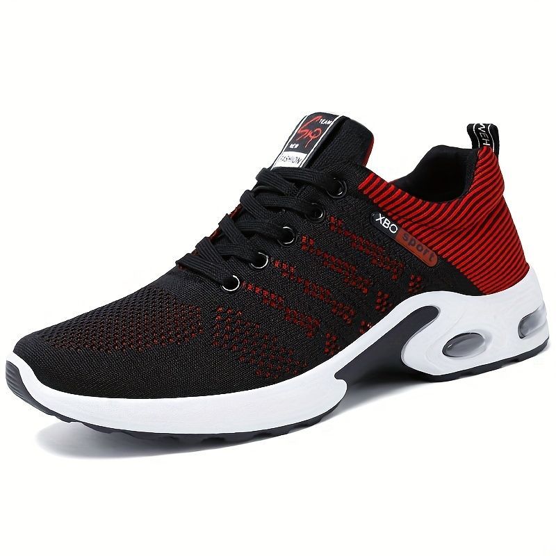 Men's Fashion Sneakers with Breathable Mesh and Cushioned Sole - Blue - Size 12(AU12/EU45)