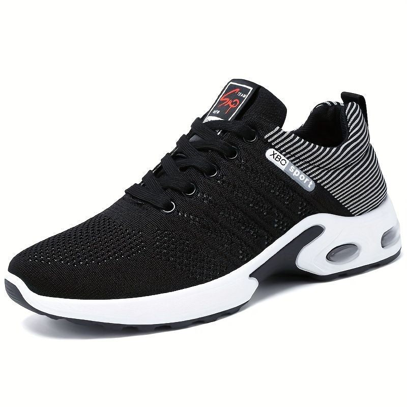 Men's Fashion Sneakers with Breathable Mesh and Cushioned Sole - Gray - Size 8(AU8/EU41)