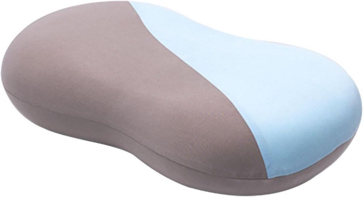 Soft and Comfortable Cat Belly Pillow Home Memory Foam Pillow Cervical Deep Sleep Memory Pillow High Pillow - Sky Blue - Size 55 * 35 * 11cm