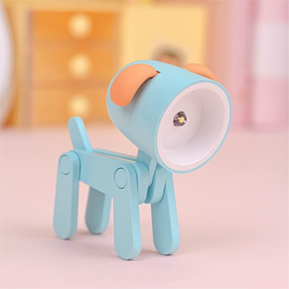 Bendable Animal Night Light 3-Pack – Mini LED Desk Lamp with Warm White Glow | Choose Your Color | Posable Joints for Kids, Students, Bedside & Gifts（brown）| Please choose 3 items to complete your purchase