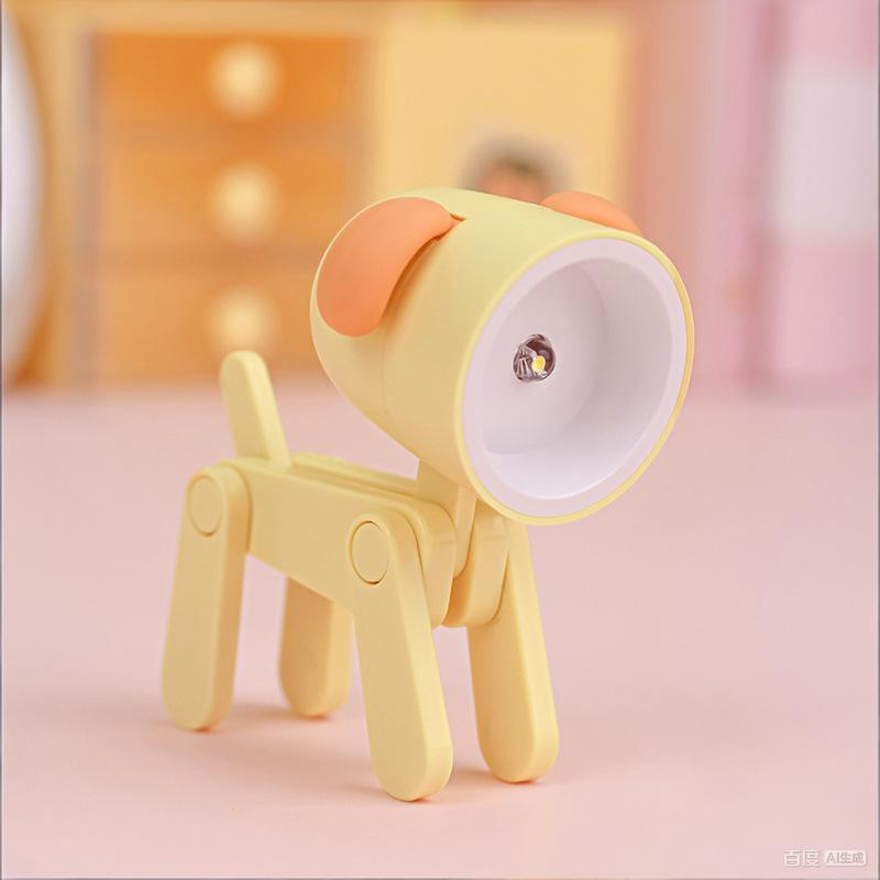 Bendable Animal Night Light 3-Pack – Mini LED Desk Lamp with Warm White Glow | Choose Your Color | Posable Joints for Kids, Students, Bedside & Gifts（brown）| Please choose 3 items to complete your purchase