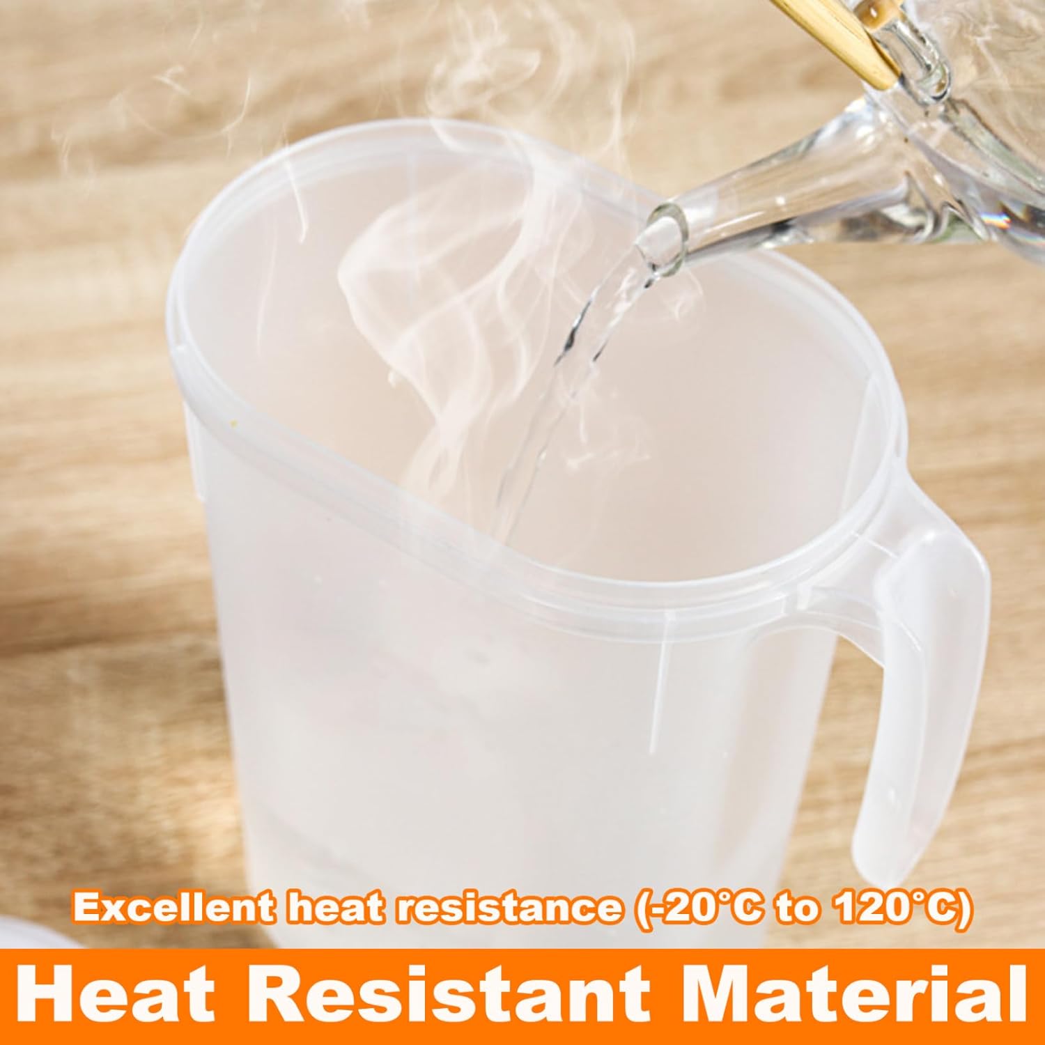 Cooling Water Jug 1.5L 2L Plastic Filter Lid Leak Proof for Juice Iced Tea