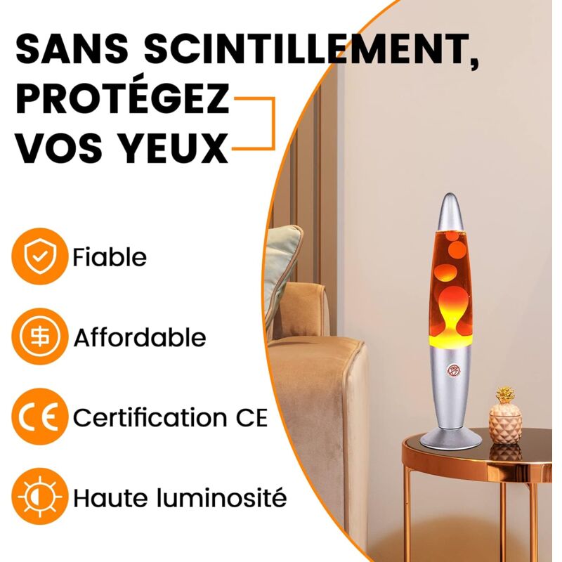 25W E14 Lava Lamp Bulb R39 Reflector Incandescent Bulb 25W E14 R39 Lava Lamp Bulb (4 pcs) [Energy Class A++]