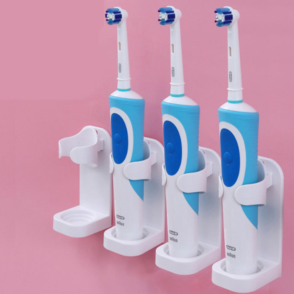 Electric Toothbrush Holder Wall Mounted Stand 4-Pack Compatible with Oral-B