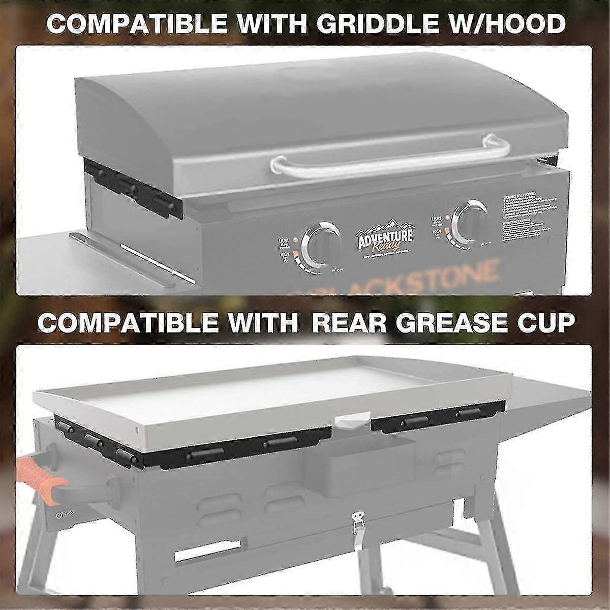 Blackstone Grill 36-inch Magnetic Wind Shields Flame Shield Stainless Steel Grill Accessories Compatible with 36 Inch