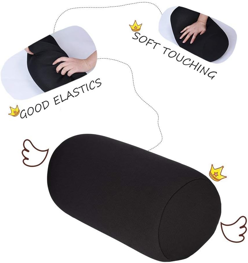 Micro Mini Pillow for Car and Travel - Compact Roll Pillow