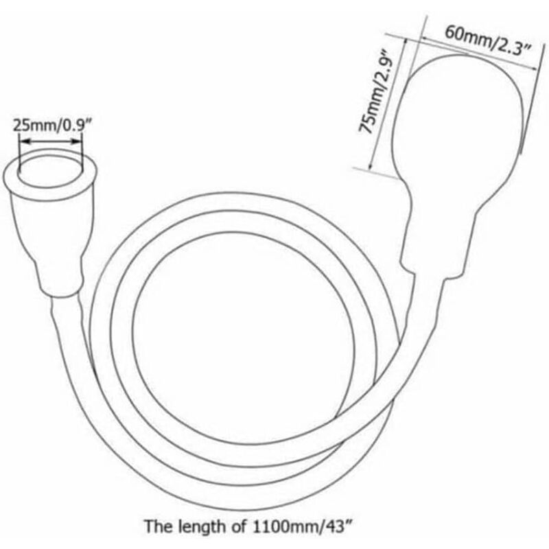 Shower Head for Bathroom Sink Mixer Hose Quick Connect Compatible with Children and Pets Shampoo Basin