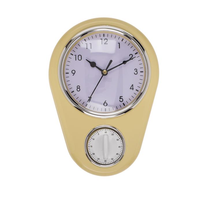 Wall Clock Timer Function Blue 435 New High Quality