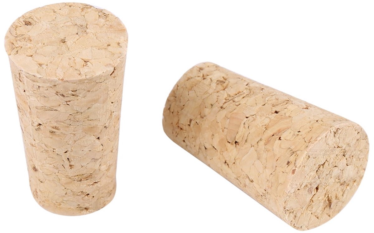 10 pcs tapered corks made of natural cork, wooden wine/beer bottle stopper, cork, natural cork