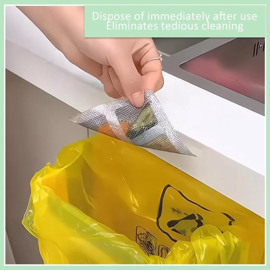 100-Piece Shower Drain Filter - Sticky Hair Shower Filter - Sink Filter, Bathtub, Bathroom & Kitchen Shower Drain Filter Sticker - 10cm - Gray