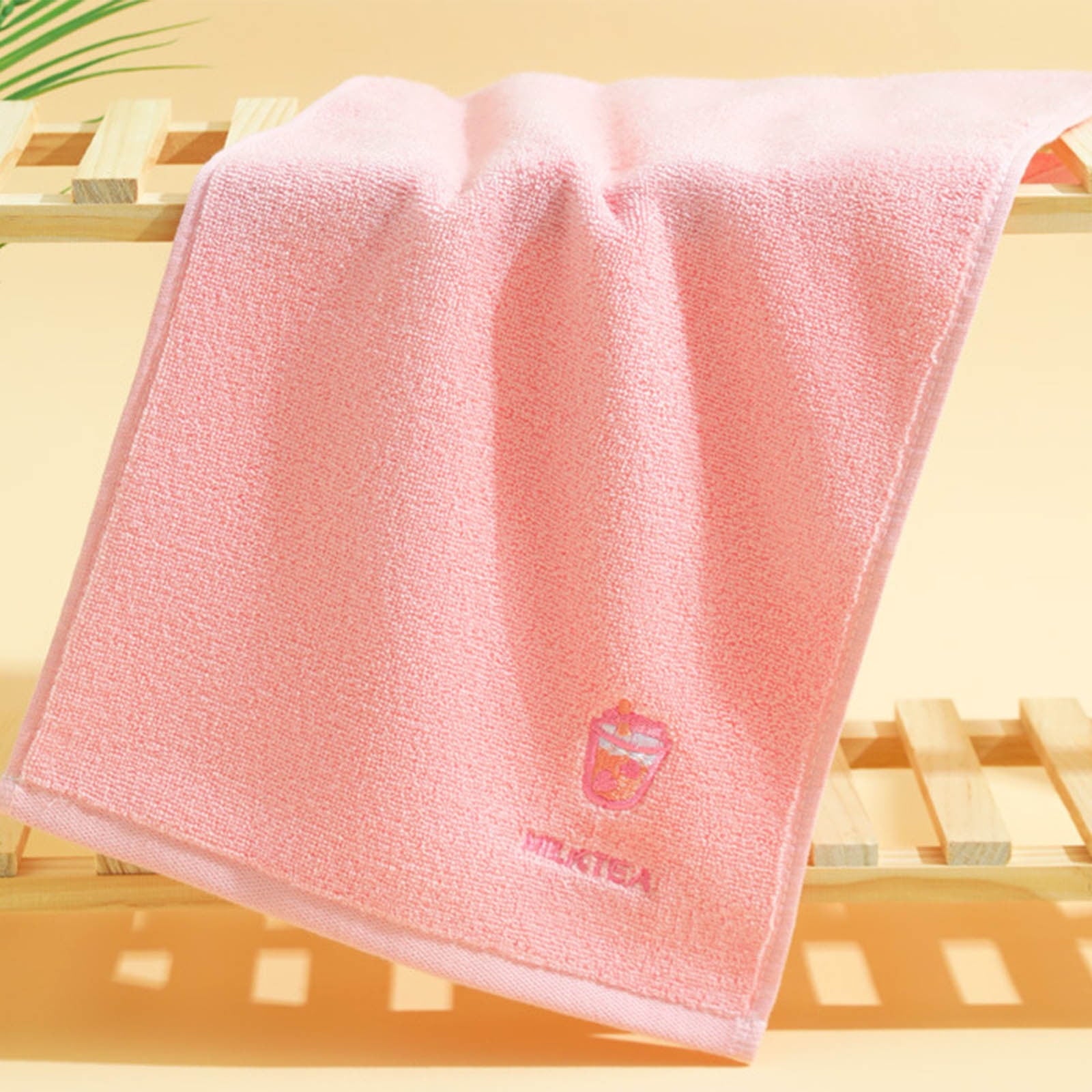 Clearance Under $1 Boovnll Hand Towels, 10x20" Super Soft & Absorbent Solid Color Quick Dry Microfiber Cotton Towels, Thicken Hand Towels for Bathroom, Kitchen, Hotel, Pool, Daily Use, Towels D