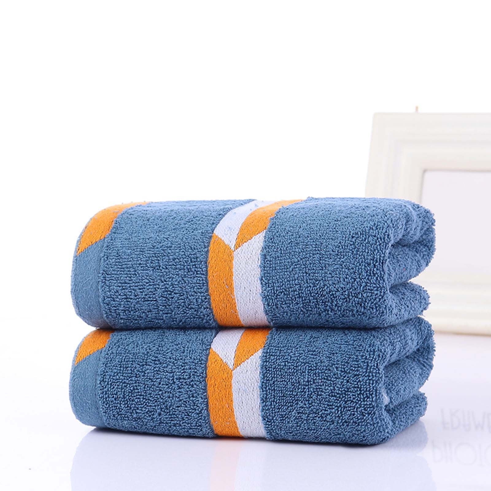 Clearance Under $1 Boovnll Hand Towels, 10x20" Super Soft & Absorbent Solid Color Quick Dry Microfiber Cotton Towels, Thicken Hand Towels for Bathroom, Kitchen, Hotel, Pool, Daily Use, Towels E