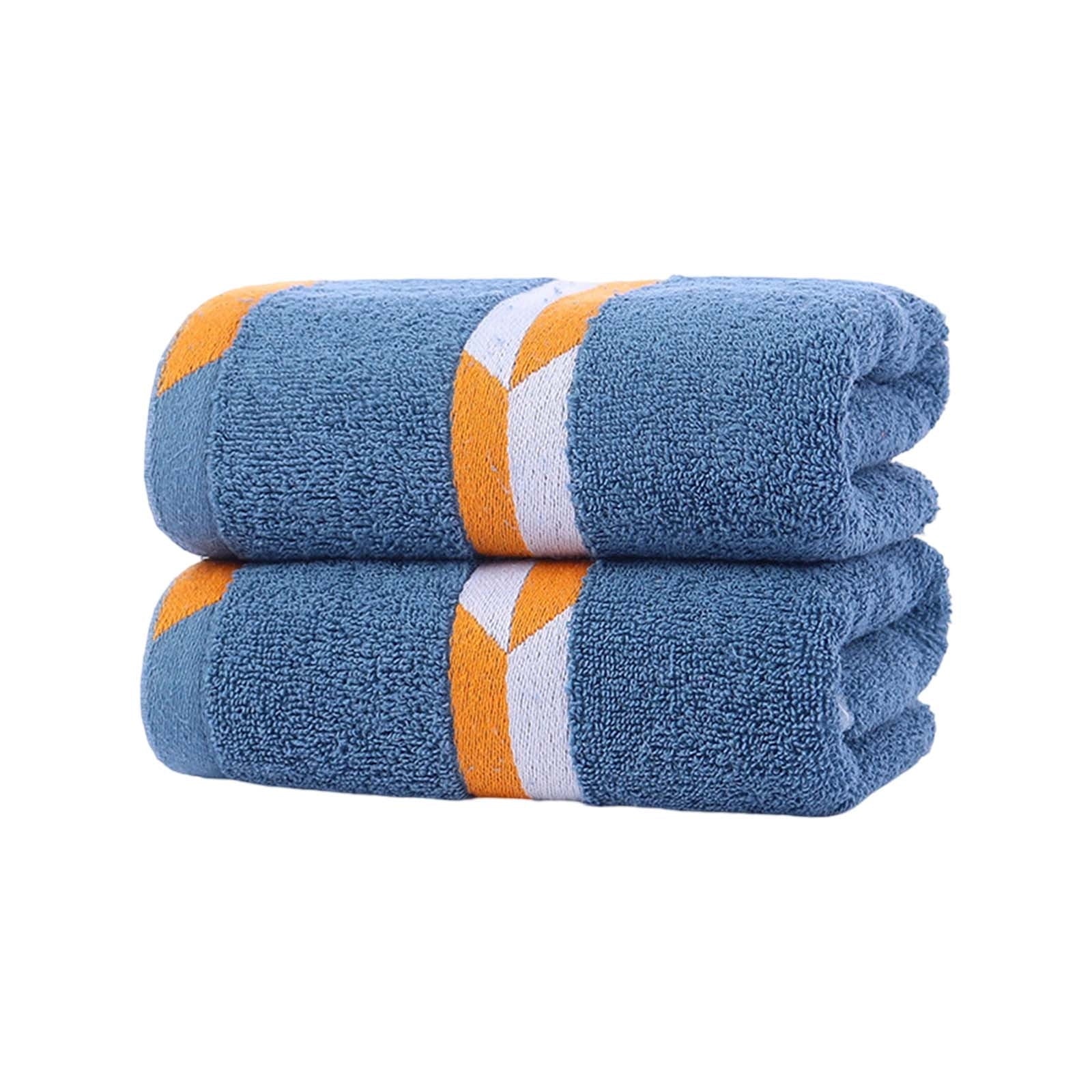 Clearance Under $1 Boovnll Hand Towels, 10x20" Super Soft & Absorbent Solid Color Quick Dry Microfiber Cotton Towels, Thicken Hand Towels for Bathroom, Kitchen, Hotel, Pool, Daily Use, Towels E