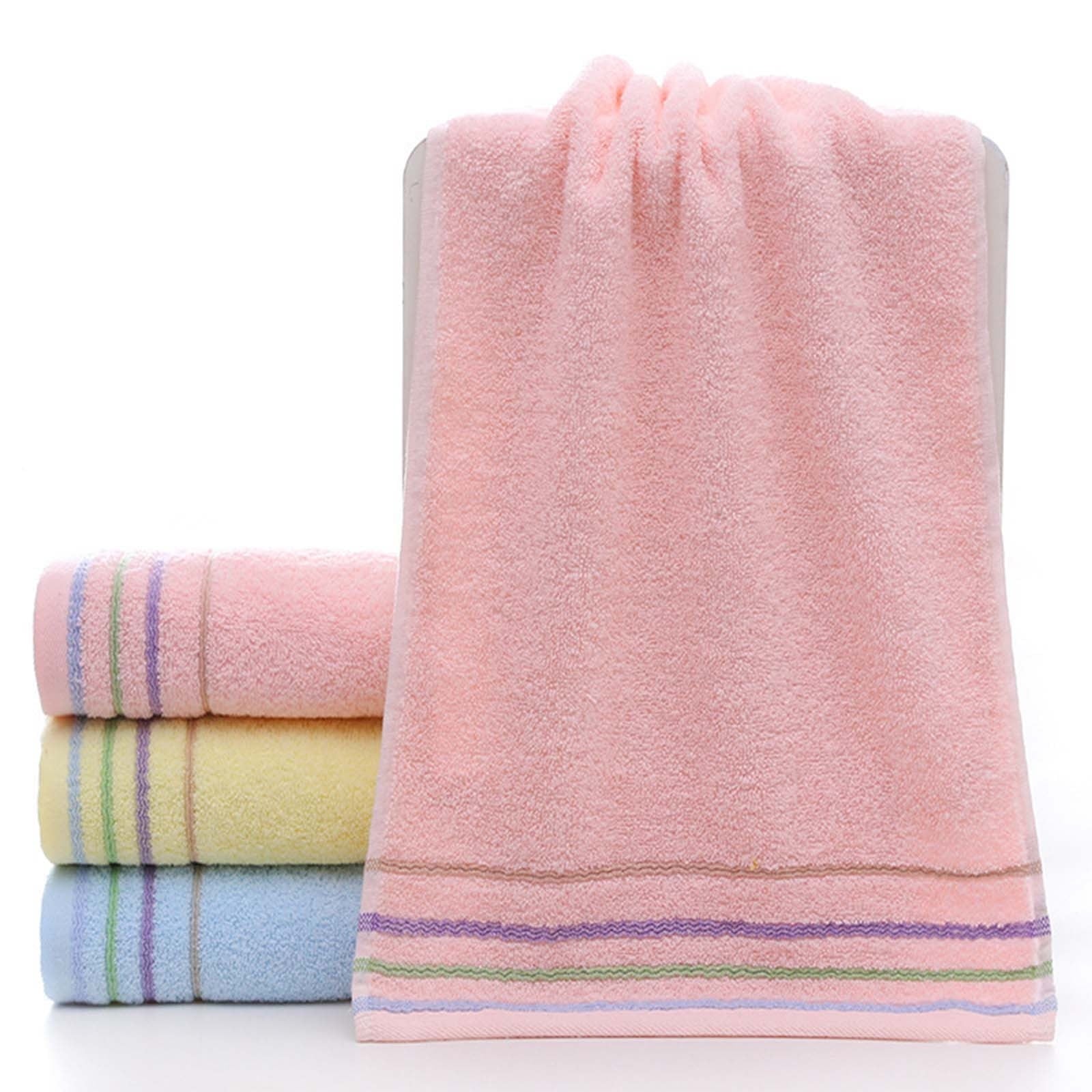 Clearance Under $1 Boovnll Hand Towels, 10x20" Super Soft & Absorbent Solid Color Quick Dry Microfiber Cotton Towels, Thicken Hand Towels for Bathroom, Kitchen, Hotel, Pool, Daily Use, Towels I