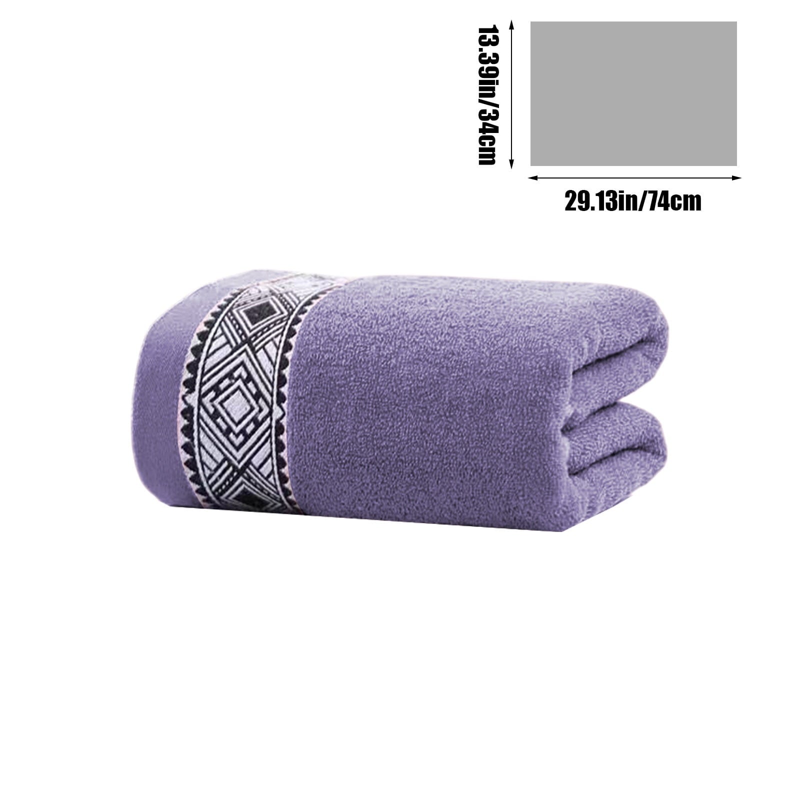Dmlowu Luxury Bath Towels, Soft Highly Absorbent Quicker Dry Cotton Towels, Towels for Bathroom Gym, Shower, Hotel #23
