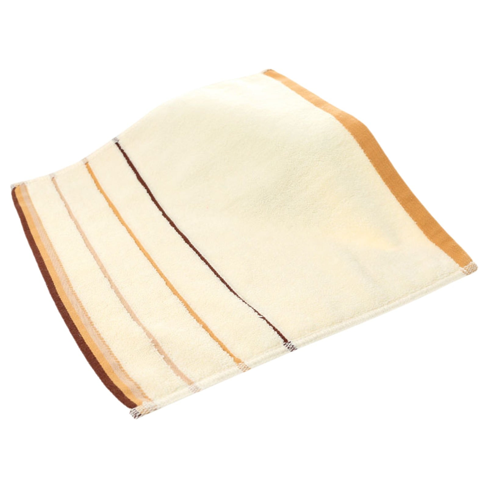 1 Towel Square Pure Cotton Towel Thickened Absorbent Large Square Towel Kindergarten Cleaning Towel Hand Towel One Size White