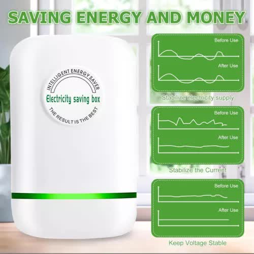 2 x Energy Saving Device New Elon Musk 90V-250V Stop-Watt Energy Saver Household