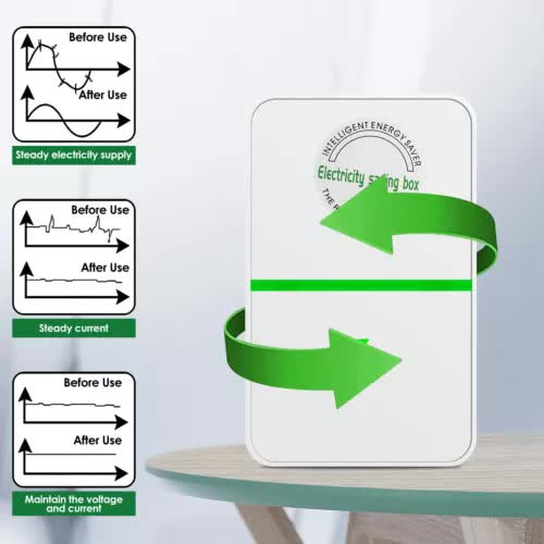 4 x Energy Saving Device New Elon Musk 90V-250V Stop-Watt Energy Saver Household