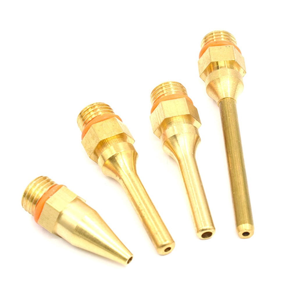 Pure Copper Hot Melt Glue Nozzle 34-100Mm Long Short Small-Bore Large Diameter Glue Nozzle Repair Tool Glue Sprayer 100X2.0Mm Smile Home