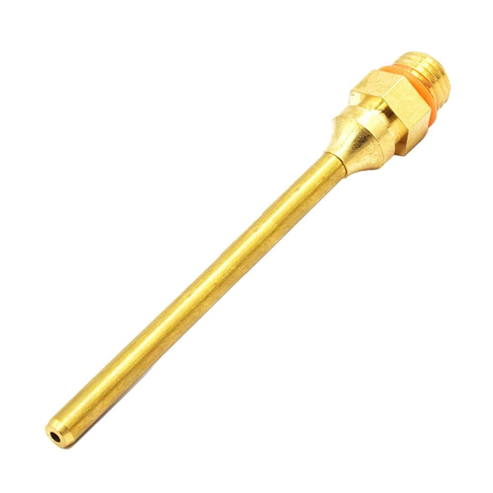 Pure Copper Hot Melt Glue Nozzle 34-100Mm Long Short Small-Bore Large Diameter Glue Nozzle Repair Tool Glue Sprayer 100X2.0Mm Smile Home